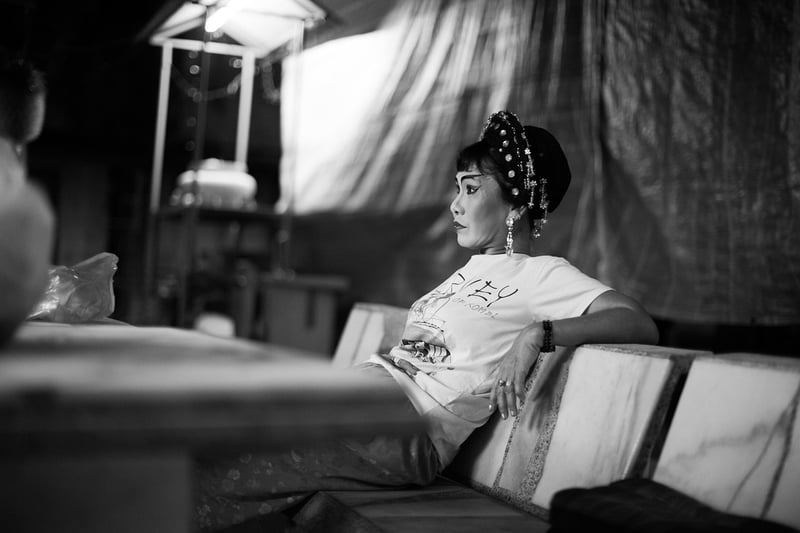 Backstage Moment
